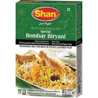 Shan Bombay Biryani Masala - Pack of 6 (6 x 60 gm box)