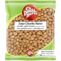 Double Horse Soya Chunks - Nano (1.1 lb bag)