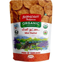 Thalaivaa Organic Mini Thattai (6 oz bag)