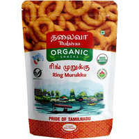 Thalaivaa Organic Ring Murukku (6 oz bag)