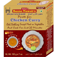 Ustad Banne Nawab's Paste for Chicken Curry (7 oz box)