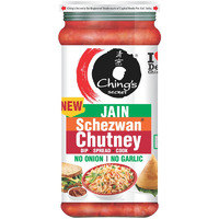 Ching's Secret Jain Schezwan Chutney (No Onion, No Garlic) (250 gm jar)