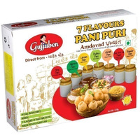 Gujjuben 7 Flavours Pani Puri - 12.69 oz (12.69 oz box)