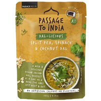 Passage to India Dal-licious- Split Pea, Spinach & Coconut Dal (Ready-to-Eat) (9.8 oz pack)