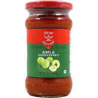 Deep South India Amla Pickle (10.5 oz bottle)