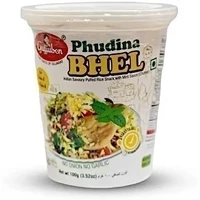 Gujjuben Phudina Bhel (No Onion, No Garlic) (3.52 oz pack)