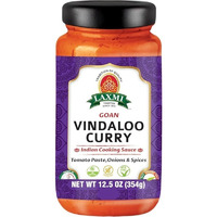 Laxmi Goan Vindaloo Curry  Cooking Sauce (12.5 oz jar)