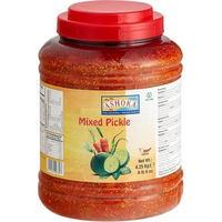 Ashoka Mixed Pickle - Bulk Jar - 9.37 lbs - Pack of 4 (4 x 9.37 lbs jar)