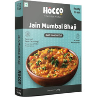 Hocco Jain Mumbai Bhaji (No Onion, Garlic, Potato) (Ready-to-Eat) (10.58 oz box)