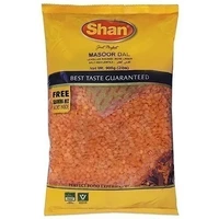 Shan Masoor Dal with Free Seasoning Mix - 2 lbs (2 lbs bag)