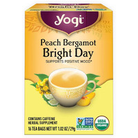 Yogi Peach Bergamot Bright Day Tea (16 ct box)