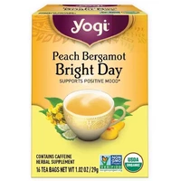 Yogi Peach Bergamot Bright Day Tea (16 ct box)