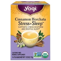 Yogi Cinnamon Horchata Stress + Sleep Tea (16 ct box)