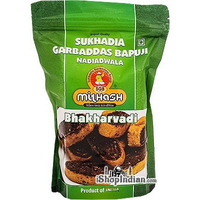 Sukhadia Garbaddas Bapuji Bhakharvadi - Spicy Rolls (14 oz bag)