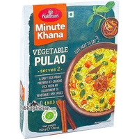 Haldiram's Vegetable Pulao - Minute Khana (Ready-to-Eat) (7 oz box)