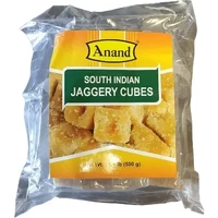 Anand South Indian Jaggery Cubes (Yellow) (1.1 lbs bag)