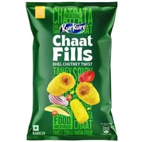 Kurkure Chaat Fills - Bhel Chutney Twist (40 gm pack)