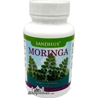 Moringa - Supports Wellness (Sandhu's Ayurveda) - 60 Capsules (60 ct bottle)