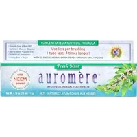 Auromere Ayurvedic Toothpaste - Fresh Mint (4.16 oz box)