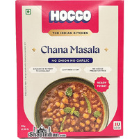 Hocco Chana Masala (Ready-to-Eat) - No Onion, No Garlic (10.58 oz box)