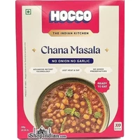 Hocco Chana Masala (Ready-to-Eat) - No Onion, No Garlic (10.58 oz box)