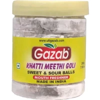 Gazab Khatti Meethi Goli (Sweet & Sour Balls) Mouth Freshener (6 oz Box)