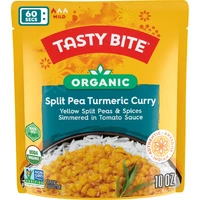 Tasty Bite Organic Split Pea Turmeric Curry (Ready-to-Eat) (10 oz pack)