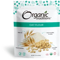 Organic Traditions Oat Flour (17.6 oz pack)