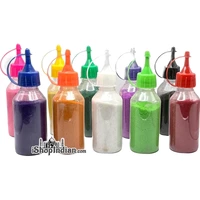 Rangoli Colors - Set of 10 bottles (Diyas - Candles)