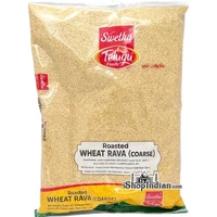 Swetha Roasted Wheat Rava (Coarse) (2 lb bag)