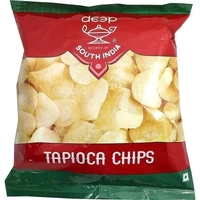 Deep South India Tapioca Chips (Plain) (7 oz bag)