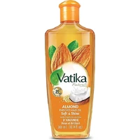 Dabur Vatika Enriched Almond Hair Oil (Soft & Shine) (300 ml bottle)