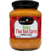 Jewel of Asia Vegan Thai Red Curry Simmer Sauce - 350 Gm (12 Oz) [FS]