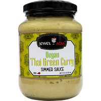Jewel of Asia Vegan Thai Green Curry Simmer Sauce Mild - 350 Gm (12 Oz) [FS]