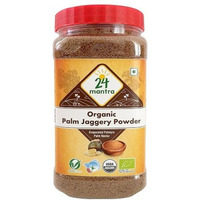 24 Mantra Organic Palm Jaggery Powder - 500 Gm (1.1 Lb ) [50% Off]