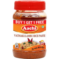Aachi Vathakulambu Rice Paste - 200 Gm (7 Oz) [Buy 1 Get 1 Free] [50% Off]