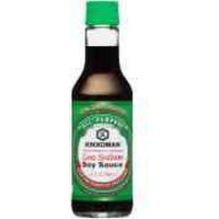 Kikkomam Less Sodium Soya Sauce - 10 Floz