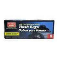 Red &Amp White Trash Bags - 10 Bag