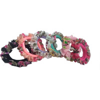 Printed multiple colours Hair Band Scrunchies