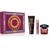 Versace Crystal Noir Eau De Parfum 3 Piece Gift Set