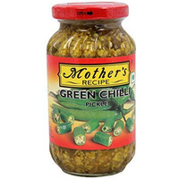 Mother's Recipe Green Chilli Pickle - 500 Gm (1.1 Lb)