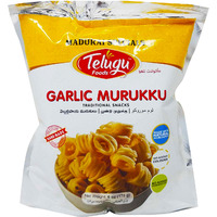 Telugu Garlic Murukku -  170 Gm (6 Oz) [50% Off]