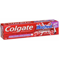 Colgate Max Fresh Blue Toothpatse Peppermint Ice Flavor - 150 Gm