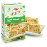 Real Bakers Pista Badam Cookies - 200 Gm (7.06 Oz)