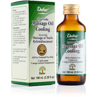 Dabur Massage Oil Cooling - 100 Ml (3.4 Fl Oz) [FS]