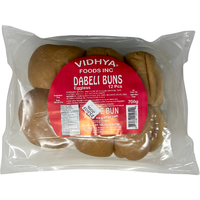 Vidhya Dabeli Buns Eggless 12 Pc - (700 Gm)