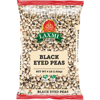 Laxmi Black Eye Peas - 4 Lb (1.81 Kg)
