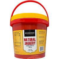 Khazana Natural Jaggery Molasses - 5 Kg (11 Lb) [50% Off]