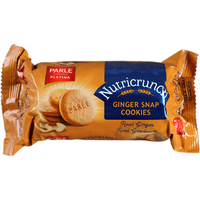 Parle Nutricrunch Ginger Snap Cookies - 100 Gm (3.5 Oz)