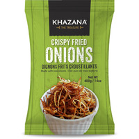 Khazana Crispy Fried Onions - 400 Gm (14 Oz) [50% Off]